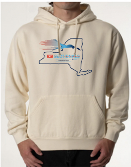 Speedo Cream Hoodie w/ Sectionals Logo